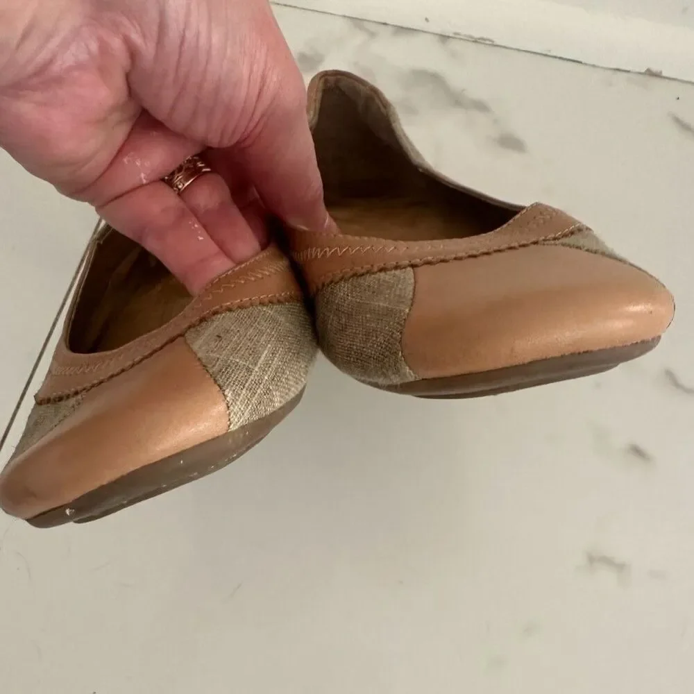 AEROSOLES Tan and Beige Women’s Flats